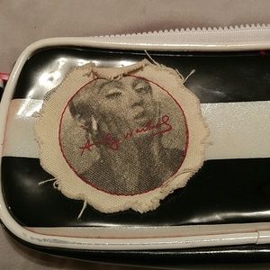 SALE! Edie Sedgwick & Andy Warhol Wristlet