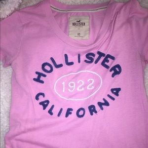 Pink Hollister shirt size: XS