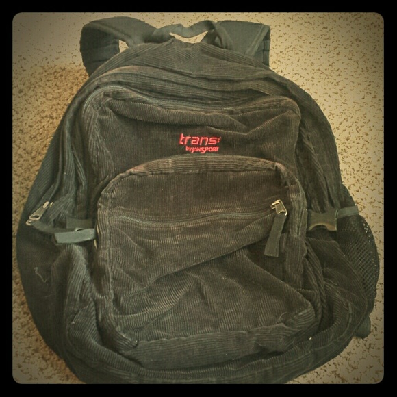 Black Jansport backpack