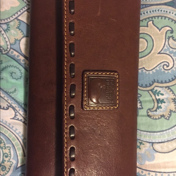 Dooney&Bourke  leather wallet/checkbook cover