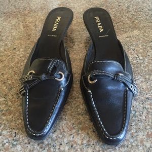 Prada slip ons