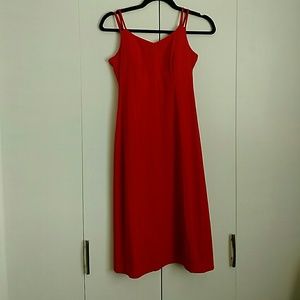 Date night ready red dress