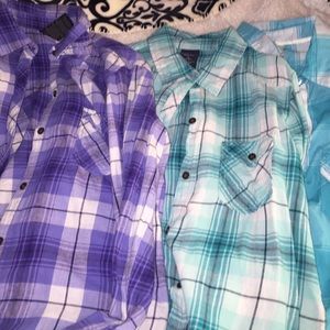 Plaid shirt bundle