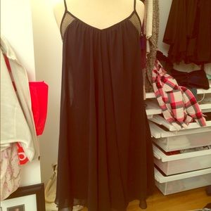 Black loose dress