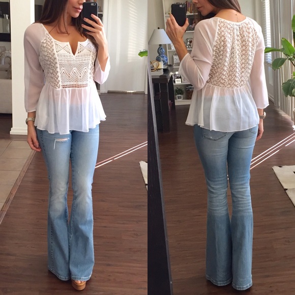 SOLD Boho Top - Picture 3 of 4