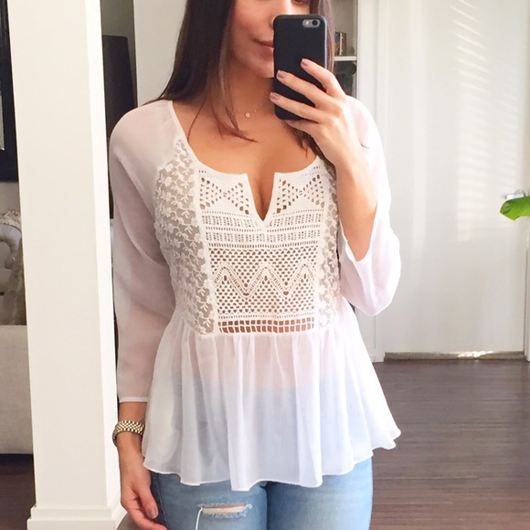 SOLD Boho Top - Picture 4 of 4