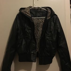 Leather jacket