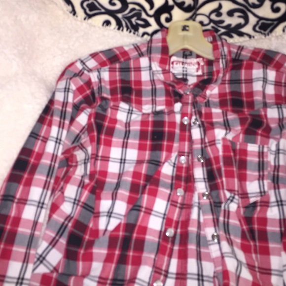 GUESS plaid shirt
