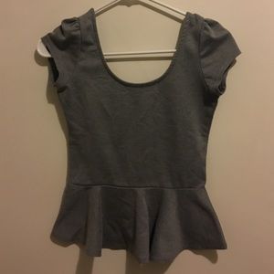Peplum top