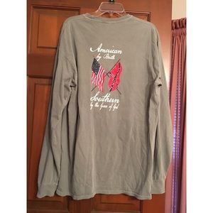 KISS MY SOUTHERN SASS LONG SLEEVE TSHIRT