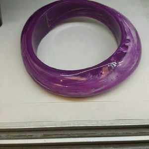 Purple bracelet