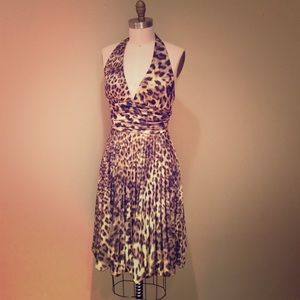 Betsy & Adam by Linda Bernell Leopard print dress