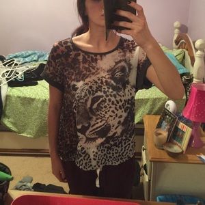 cheetah print shirt