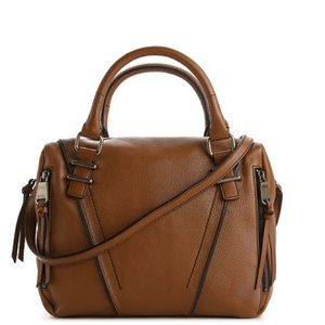 Andrew Marc Brown Leather Satchel