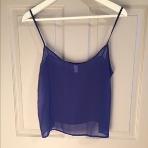 American Apparel Chiffon Camisole