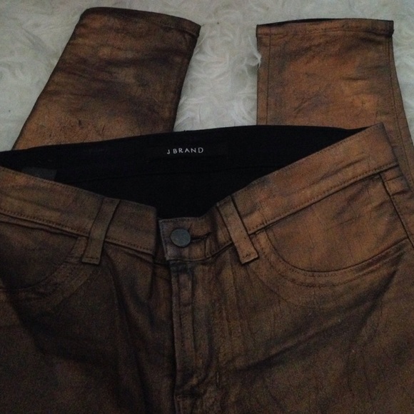 J Brand Copper Jeans