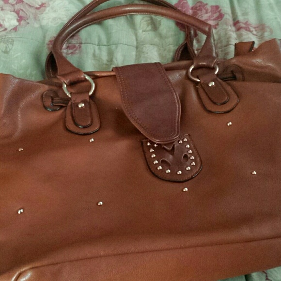 Brown handbag