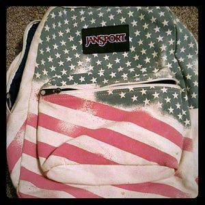 American Flag Backpack