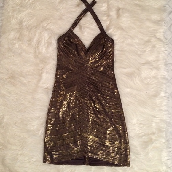 BCBG halter dress