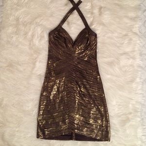 BCBG halter dress