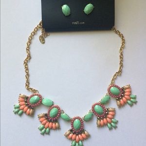 Multi-colored Statement Necklace