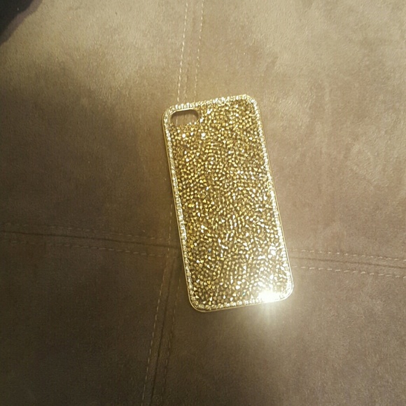 💛Luxury Gold Bling Glitter iPhone 5s case