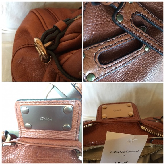 π«SOLDπ« Chloe Paddington in East West leather - Picture 2 of 4