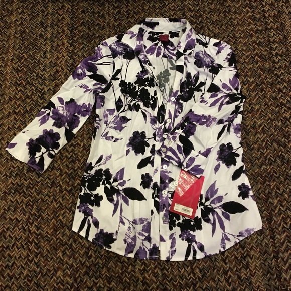 212 collection dress button down