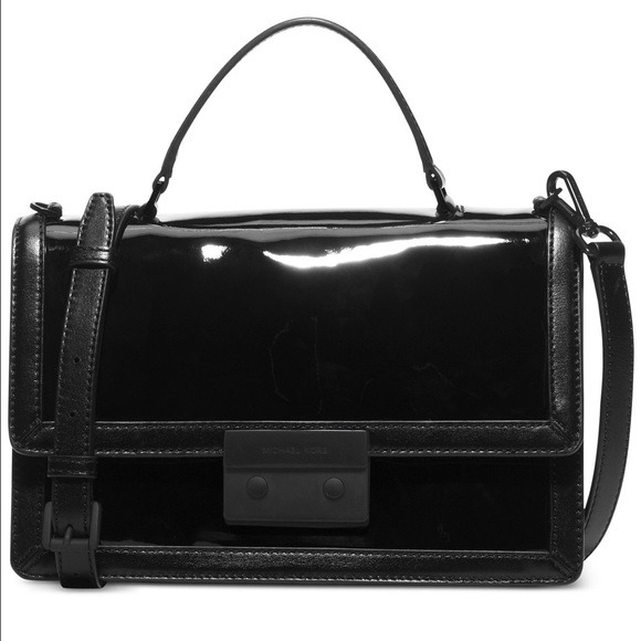 Matte black Michael kors crossbody