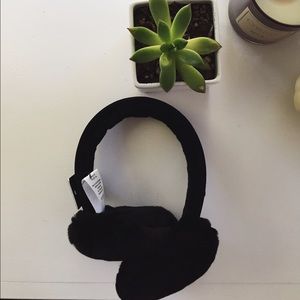 Emu sheepskin ear muffs