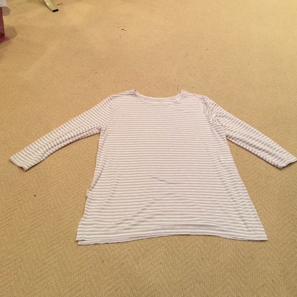 White and Beige Tunic