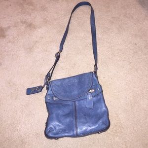 Blue fossil crossbody bag!