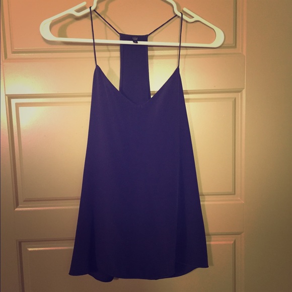 Tibi classic silk camisole tank