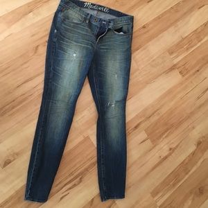 Madewell Distressed Skinnies