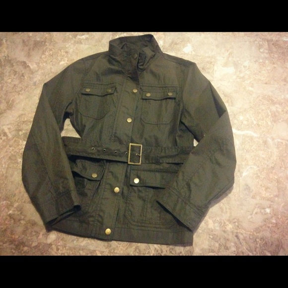 Women's Belted Cargo Jacket