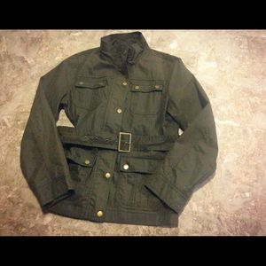 Women's Belted Cargo Jacket