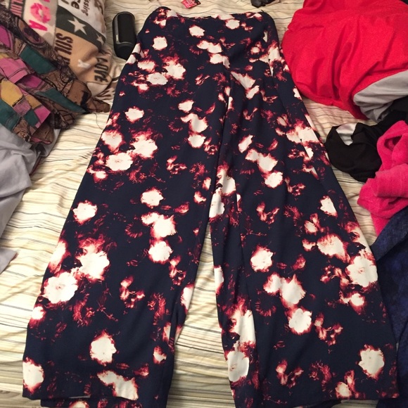 Bohemian wide leg pants. - Picture 1 of 2