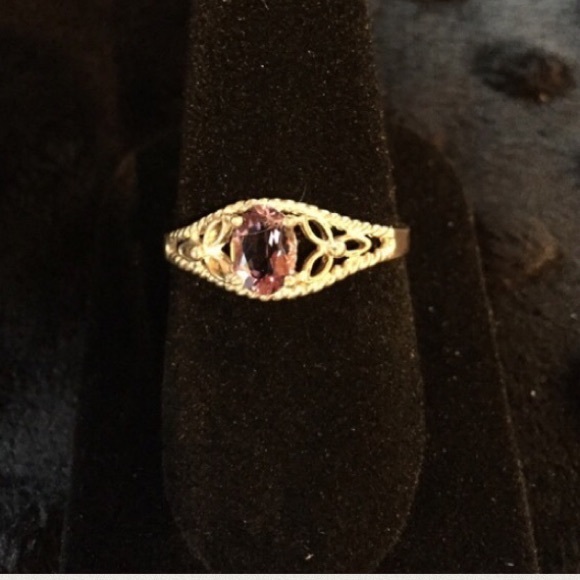 925 Sterling Silver Genuine Amethyst - Picture 3 of 3