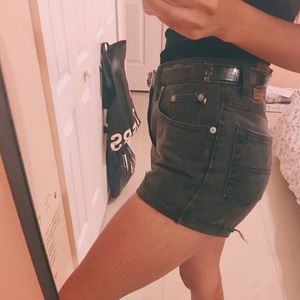 ****SOLD.   Vintage high waisted shorts
