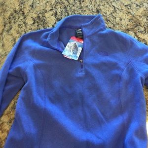 North face pull over fleece