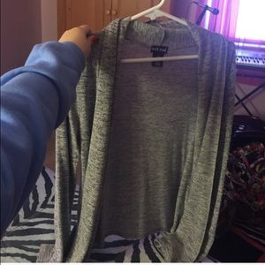 cardigan and striped 2 shirts