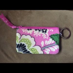 Vera Bradley ID coin purse