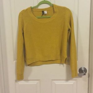 Yellow sweater