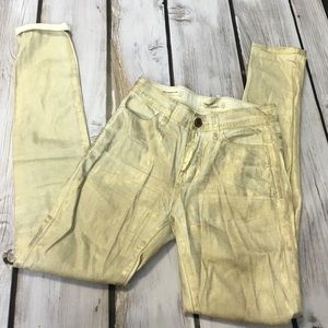 Urban Outfitters gold pants