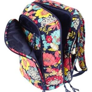 Vera Bradley Happy Snails Laptop Backpack