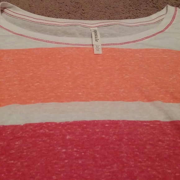 Aeropostale Striped Crop-Top - Picture 2 of 3