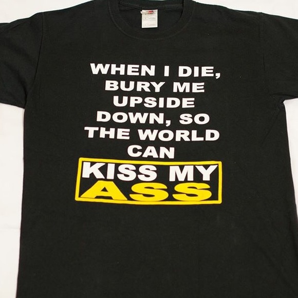 Graphic Black Tee