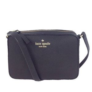 Kate Spade "Mikas Pond Clover" Black Crossbody