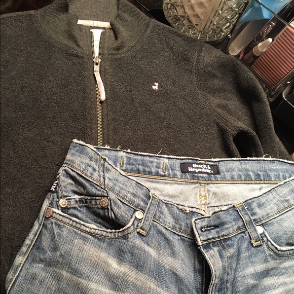 Rock & Republic jeans * Old Navy pullover hoodie