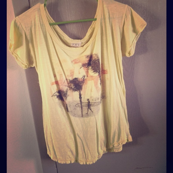 Beach please American eagle crew shirt.